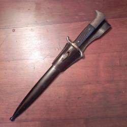 Dague de la feuerwehr avec porte fourreau