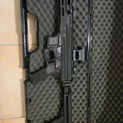 Lucansky Stinger 9 -  9x19 pcc etat neuf + Vortex Crossfire 2 Moa