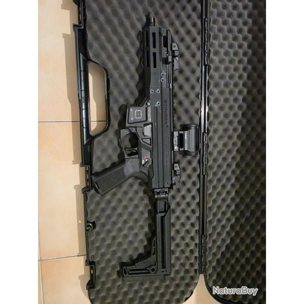 Lucansky Stinger 9 -  9x19 pcc etat neuf + Vortex Crossfire 2 Moa