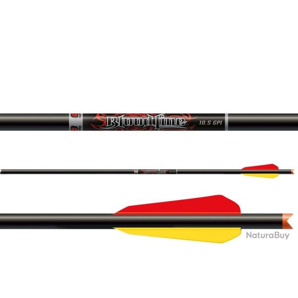 Lot de 72 fl�ches d'arbal�te 20 pouces Easton Bloodline en carbone