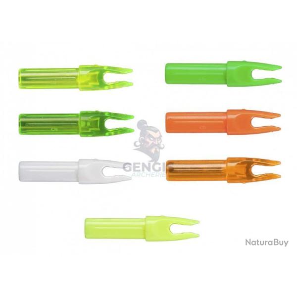 12 Encoches Courte Cross-X 6.2 Small Rouge Fluo