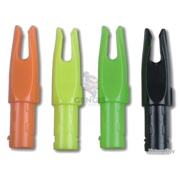 12 Encoches pour Fl�ches Cross-X 6.2 mm Rouge Fluo