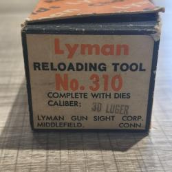 Outils de rechargement 30 Luger