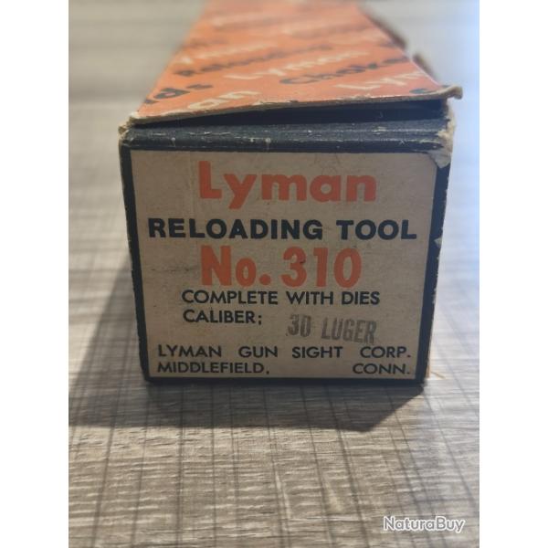 Outils de rechargement 30 Luger