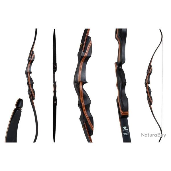 Arc recurve chasse T/D Bearpaw Mohican 60 pouces RH 60" 35 lbs