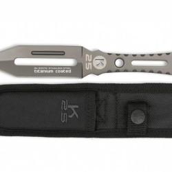 COUTEAU DE LANCER K25 TITANE