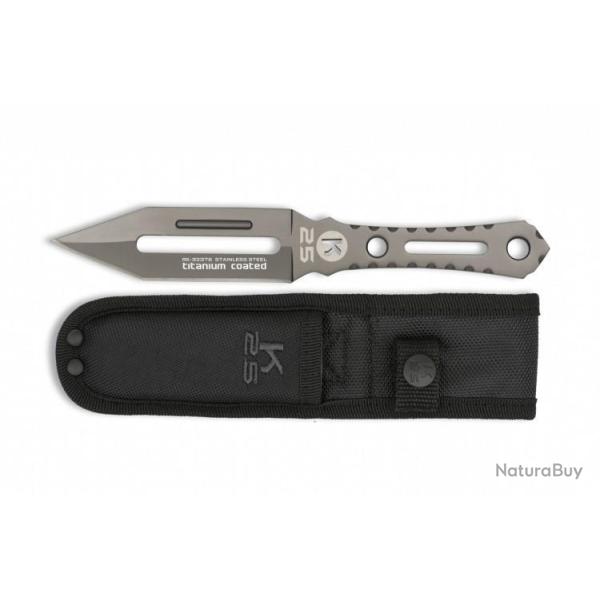 COUTEAU DE LANCER K25 TITANE