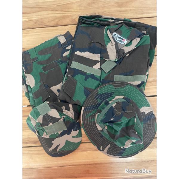 ? Ensemble Treillis Woodland Swiss Arms ? Taille L ? Chasse & p�che & Airsoft