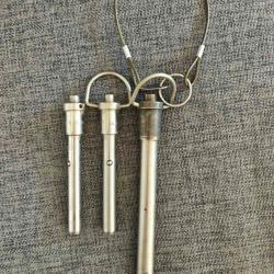 goupilles de verrouillage &agrave; billes (quick-release pins) 12.7