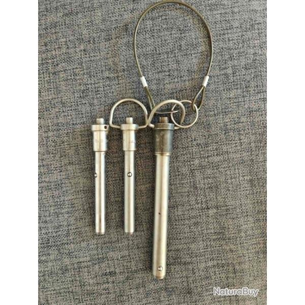 goupilles de verrouillage � billes (quick-release pins) 12.7