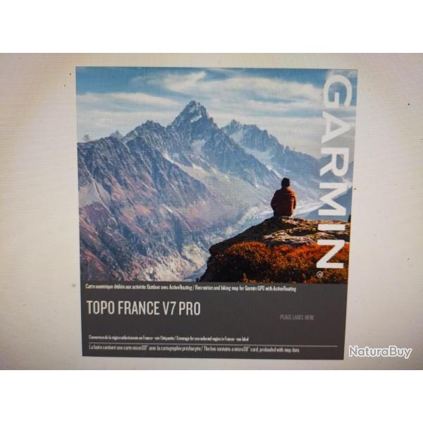 Garmin topo v7 pro france entiere et DOM TOM