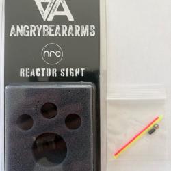 Hausse / guidon fibre ANGRYBEARARMS Glock 43x mos neuf