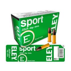500 Munitions eley cal.22lr sport 40grs