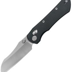 Couteau Pliant GEO Knife Komodo Lame Acier M390 Manche G10 Crossbar Lock GEO2509E