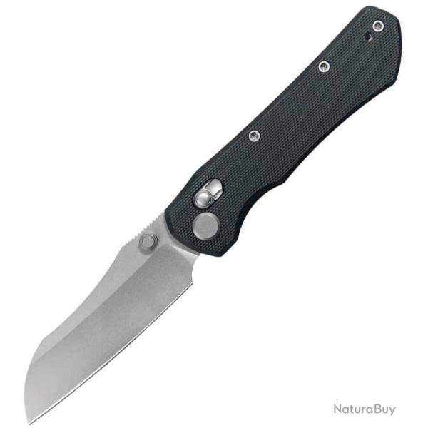 Couteau Pliant GEO Knife Komodo Lame Acier M390 Manche G10 Crossbar Lock GEO2509E