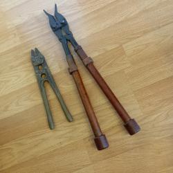 Lot de deux pinces coupantes