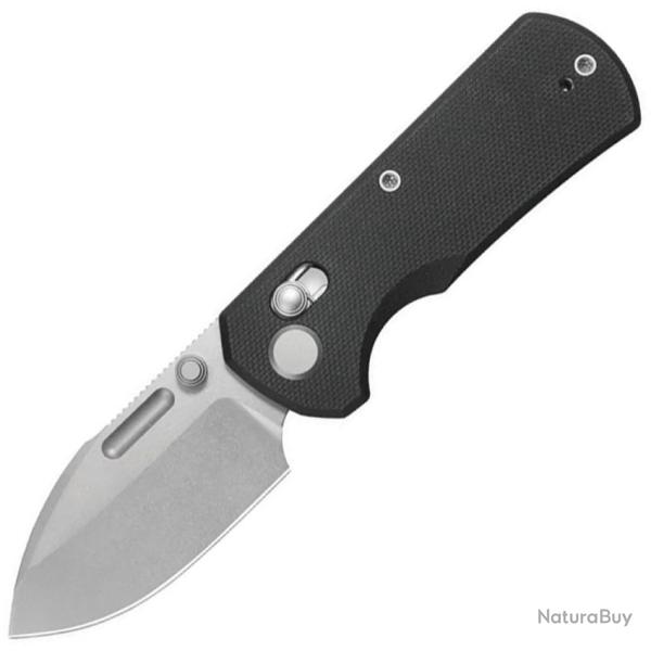 Couteau Pliant GEO Knife Belluf Lame Acier M390 Manche G10 Crossbar Lock GEO2508A