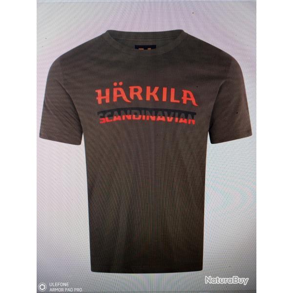 Harkila t-shirt scandinavian grape leaf