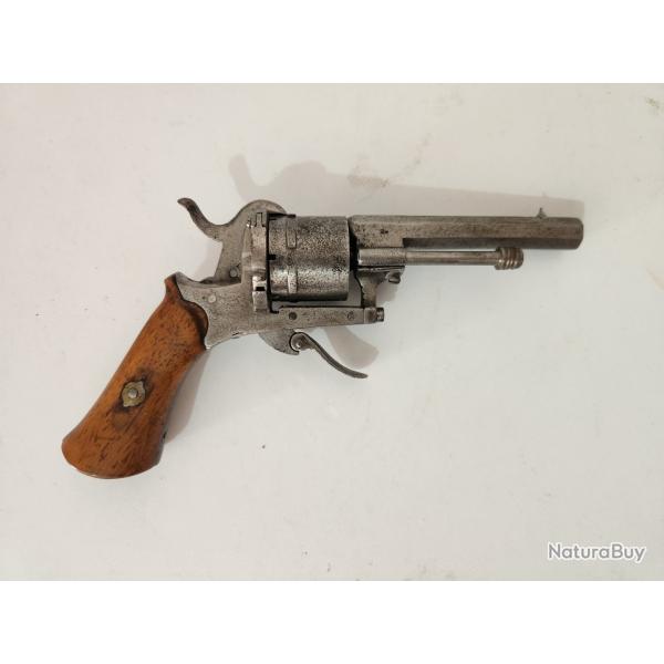 Revolver de poche belge � broche ELG calibre 7 mm a broche