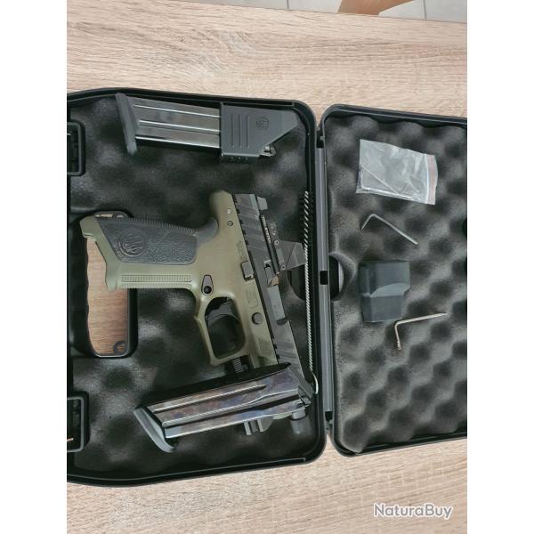 Pistolet BERETTA APX A1 OD Green Calibre 9 mm Para