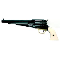 R&eacute;plique revolver &agrave; poudre noire PIETTA Remington 1858 New Model Army ivoirine .44 PN