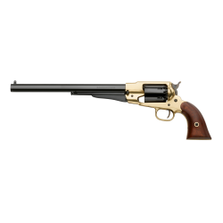 Revolver &agrave; poudre noire PIETTA 1858 Remington Buffalo laiton .44 PN 12&acute;&acute;