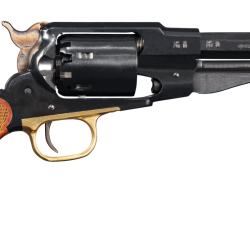 Revolver &agrave; poudre noire PIETTA 1858 Remington Sheriff acier bronz&eacute; .44 PN 5&frac12;&acute;&acute;