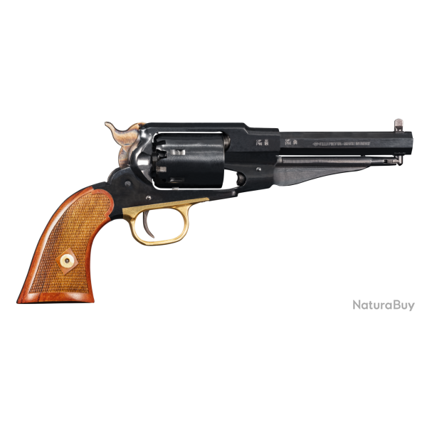 Revolver � poudre noire PIETTA 1858 Remington Sheriff acier bronz� .44 PN 5���