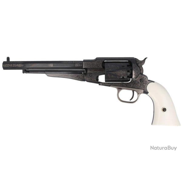 Revolver � poudre noire PIETTA Remington 1858 New Army Laser Deluxe grav� .44