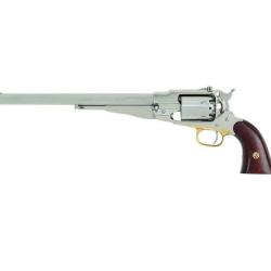 Revolver &agrave; poudre noire PIETTA Remington 1858 New Model Army Buffalo inox 12" .44 PN