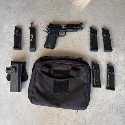 Lot Hi-Capa KJW KP-05 et accessoires