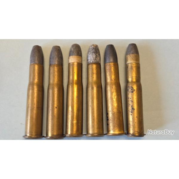 Un lot de 6 cartouches Gras divers mod�le dont une Yemenite ,poudre noire En D