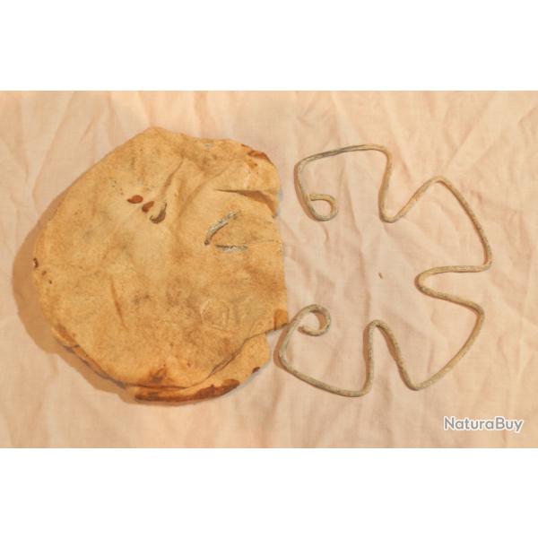 Ressort pour masque � gaz avec son chiffon