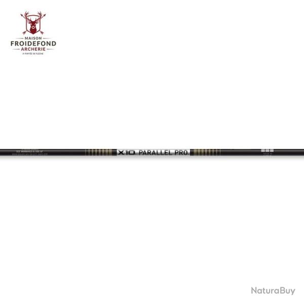 Tube Carbone Alu X10 3.2 Parallel Pro (par 12) - Easton - 700