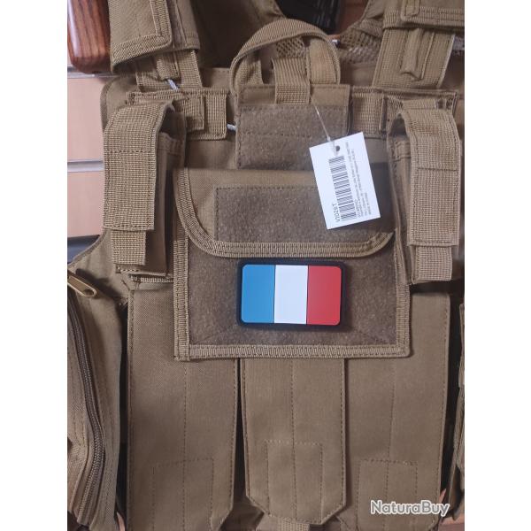 Patch velcro France arm� pvc