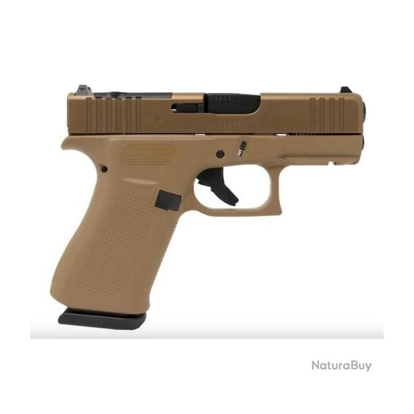 Pistolet Glock 43 X Mos-K FS - Cal. 9x19 - FDE