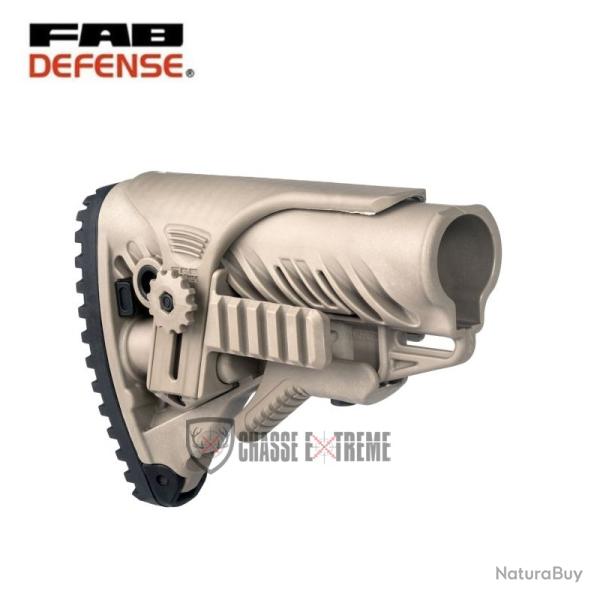 Crosse Tactique FAB DEFENSE GLR-16 Fde pour AR15/M16