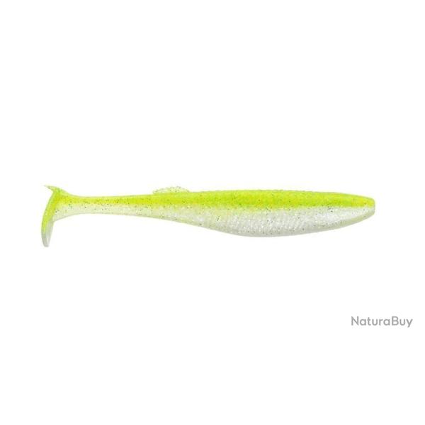 Leurre souple RAPALA CRUSHCITY The KICKMAN 4" Chart white flash