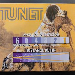 TUNET cartouche Super Dispersante calibre 12/70 36g plomb 9