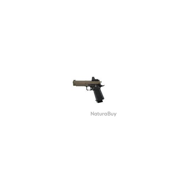 ARCTURUS PISTOLET GBB VANGUARD 5'' RDS BLK/TAN AIRSOFT