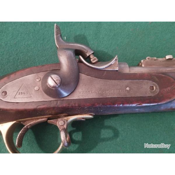 Carabine   britannique Westley Richards * ,  "Monkey Tail"  11 mm   m / 1867 ( 5755)