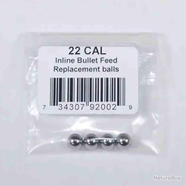 Billes de rechange Lee Inline Bullet Feeder 22 cal - 92002