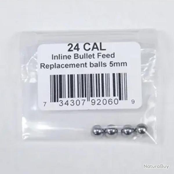 Billes de rechange Lee Inline Bullet Feeder 24 cal - 92060