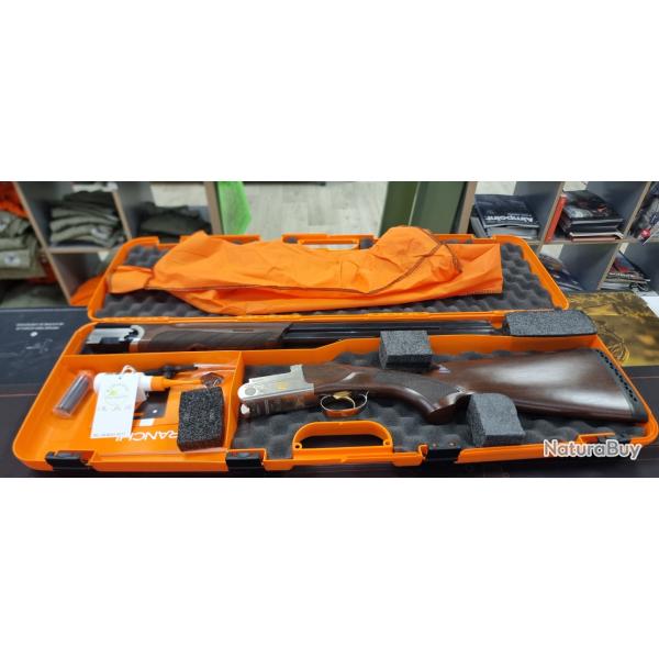 Fusil superpos� franchi ergal select becassier cal 12 /76 can 62 cm ci