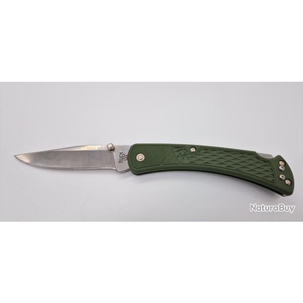 Couteau BUCK 110 slim green