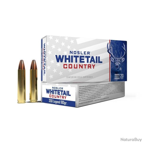 Munitions NOSLER 350 LEGEND WHITETAIL COUNTRY 180 GR X20