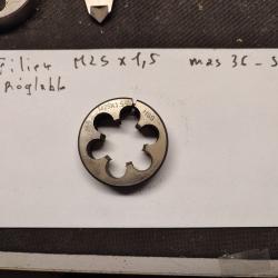 Fili&eacute;re M25 x 1,5   Unef , pour filetage du canon Mas 36 , Svt-40