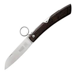 Couteau pliant Windm&uuml;hlenmesser s&eacute;rie Ibex 120 carbone et ch&ecirc;ne fum&eacute;