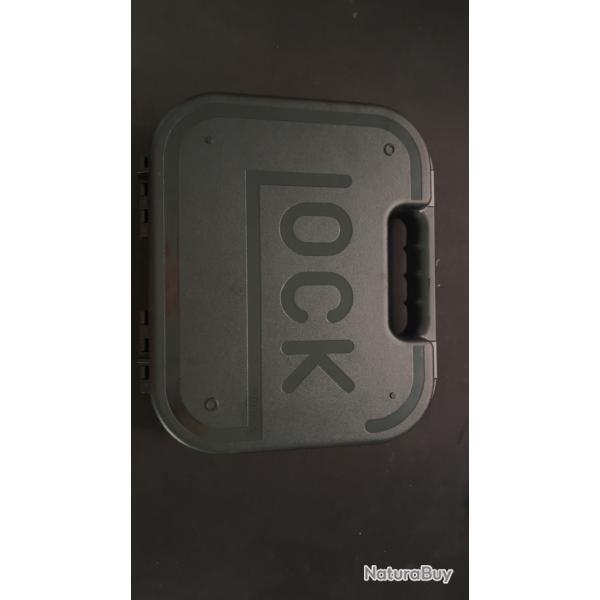 Malette de transport d'arme de poing type glock