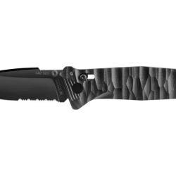 COUTEAU TB CAC S200 SERRATION MANCHE G10